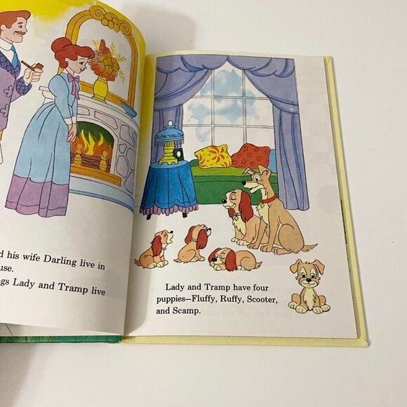 Vtg 1980 Walt Disney Scamp to the Rescue Hardcover Book - Picture 11 of 16